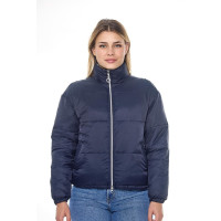 Veste Harcour Janari Puffer femme Marine / argent Bleu Veste Harcour Janari Puffer femme Marine / argent Bleu