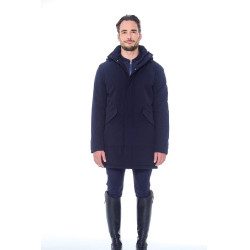 Parka longue Harcour Paulin Homme Marine Bleu marine