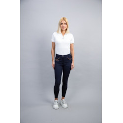 Pantalon Harcour Jaltika fix system grip Marine / Rose Gold Bleu marine Pantalon Harcour Jaltika fix system grip Marine / Rose Gold Bleu marine