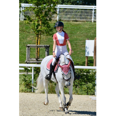 Polo de concours Harcour Shine Rose