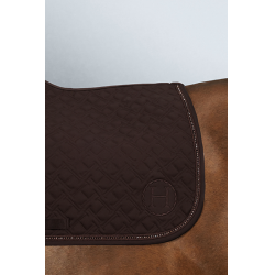 Tapis de Selle Harcour Saphir Marron foncé