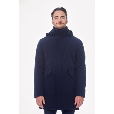 Parka longue Harcour Paulin Homme Marine Bleu marine