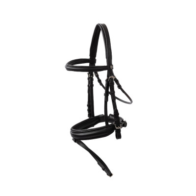Bridon de dressage Horze Eternal Gaze Noir