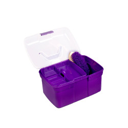 Coffret de pansage pour enfants Horze Violet Coffret de pansage pour enfants Horze Violet