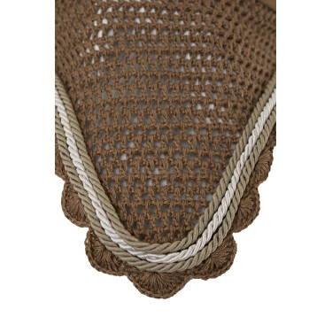 Bonnet anti-mouches Horze Windsor Marron clair