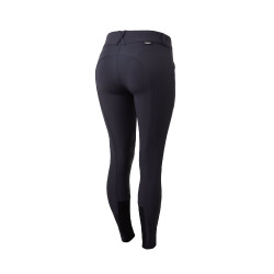 Pantalon Horze Grand Prix basanes silicone femme Bleu foncé Pantalon Horze Grand Prix basanes silicone femme Bleu foncé