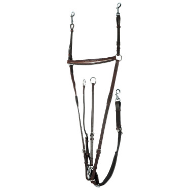 Collier de chasse combiné martingale Horze Venice Collier de chasse combiné martingale Horze Venice