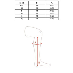 Mini-chaps cuir souple Horze Franci Noir