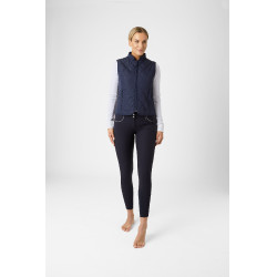 Veste matelassée classique Horze Spirit femme Bleu foncé peacoat Veste matelassée classique Horze Spirit femme Bleu foncé peacoat