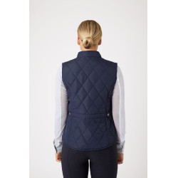 Veste matelassée classique Horze Spirit femme Bleu foncé peacoat Veste matelassée classique Horze Spirit femme Bleu foncé peacoat