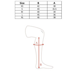 Mini-chaps cuir Horze Noir