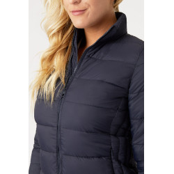 Veste matelassée légère Horze Alicia femme Bleu marine