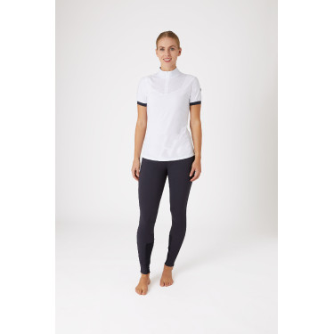Polo technique Horze Taylor femme Blanc