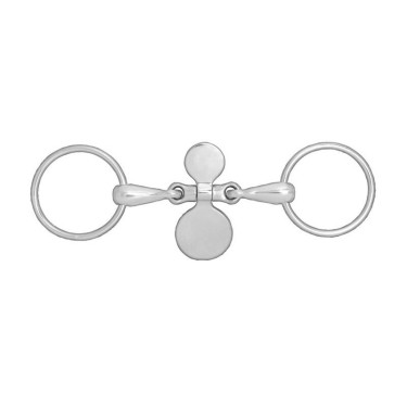 Mors de filet double brisure releveur Horze Mors de filet double brisure releveur Horze