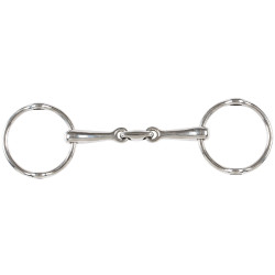 Mors de filet double brisure releveur Horze Mors de filet double brisure releveur Horze