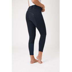 Pantalon Thermo Grand Prix Horze avec fond peau silicone femme Bleu nuit