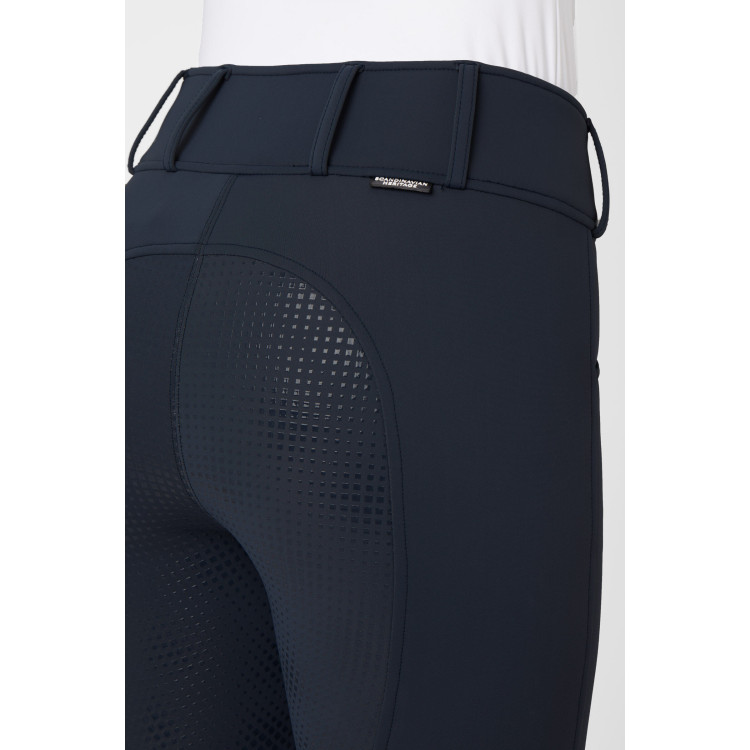 Pantalon Thermo Grand Prix Horze avec fond peau silicone femme Pantalon Thermo Grand Prix Horze avec fond peau silicone femme