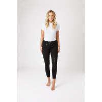 Pantalon Thermo Grand Prix Horze avec fond peau silicone femme Noir