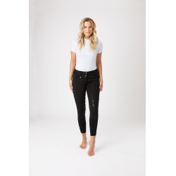 Pantalon Thermo Grand Prix Horze avec fond peau silicone femme Noir