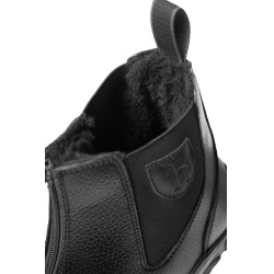 Boots PU hiver Idaho femme Horze Noir Boots PU hiver Idaho femme Horze Noir