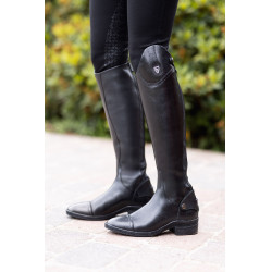 Bottes d'équitation cuir Duvall femme Horze Noir Bottes d'équitation cuir Duvall femme Horze Noir