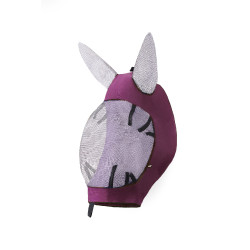 Masque anti-insectes Soft Stretch Horze Rouge foncé