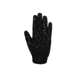 Gants d'équitation avec paume silicone enfant Horze Noir Gants d'équitation avec paume silicone enfant Horze Noir