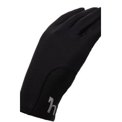 Gants d'équitation avec paume silicone enfant Horze Noir Gants d'équitation avec paume silicone enfant Horze Noir