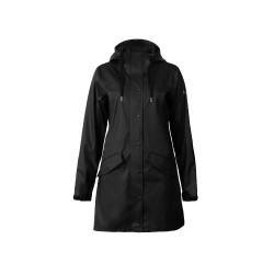 Imperméable PU Billie femme Horze Noir Imperméable PU Billie femme Horze Noir