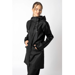 Imperméable PU Billie femme Horze Noir Imperméable PU Billie femme Horze Noir