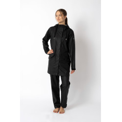 Imperméable PU Billie femme Horze Noir Imperméable PU Billie femme Horze Noir