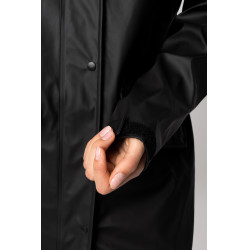 Imperméable PU Billie femme Horze Noir Imperméable PU Billie femme Horze Noir