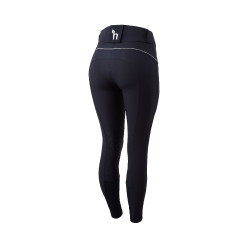 Pantalon taille haute basanes silicone Aubrey Horze femme Bleu marine foncé Pantalon taille haute basanes silicone Aubrey Horze femme Bleu marine foncé