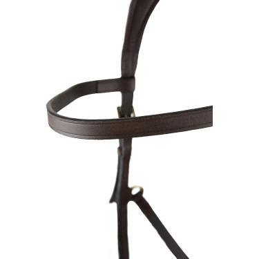 Bridon combiné Orlando Horze bitless en cuir Bridon combiné Orlando Horze bitless en cuir