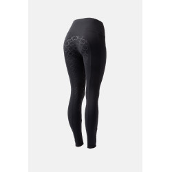 Legging taille haute fond intégral silicone Gillian Horze femme Noir