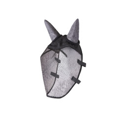 Masque anti-mouches pour bridon Horze Noir Masque anti-mouches pour bridon Horze Noir