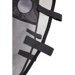 Masque anti-mouches pour bridon Horze Noir Masque anti-mouches pour bridon Horze Noir