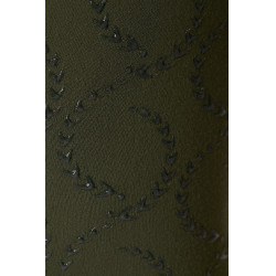 Legging à fond intégral Gillian pour enfant Horze Vert kaki beetle Legging à fond intégral Gillian pour enfant Horze Vert kaki beetle