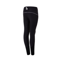 Pantalon d'équitation fond de peau Enfant Horze Aubrey Bleu marine foncé Pantalon d'équitation fond de peau Enfant Horze Aubrey Bleu marine foncé