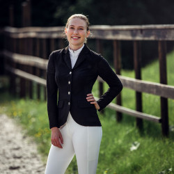 Veste de concours avec mesh Gabrielle femme B Vertigo Noir Veste de concours avec mesh Gabrielle femme B Vertigo Noir