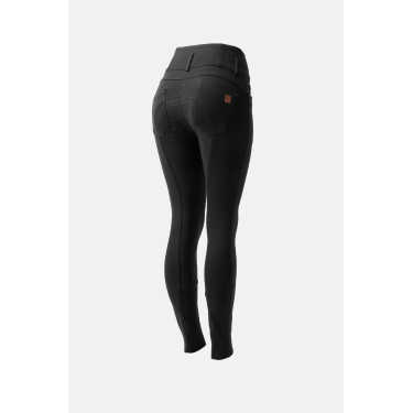 Pantalon d'équitation taille haute Tara silicone fond intégral femme Horze Pantalon d'équitation taille haute Tara silicone fond intégral femme Horze
