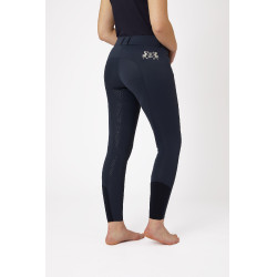 Pantalon d'équitation Meghan fond intégral grip silicone femme B Vertigo Bleu marine foncé Pantalon d'équitation Meghan fond intégral grip silicone femme B Vertigo Bleu marine foncé