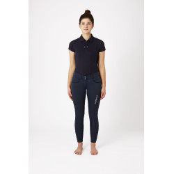 Pantalon d'équitation Meghan fond intégral grip silicone femme B Vertigo Bleu marine foncé Pantalon d'équitation Meghan fond intégral grip silicone femme B Vertigo Bleu marine foncé