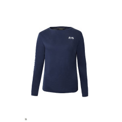 Tee-shirt manches longues Daniele femme B Vertigo Bleu marine foncé