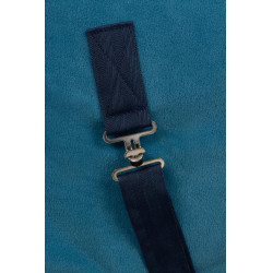 Couverture polaire avec couvre-encolure Turin Horze Bleu roi