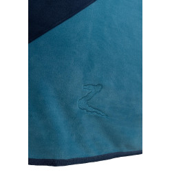 Couverture polaire avec couvre-encolure Turin Horze Bleu roi