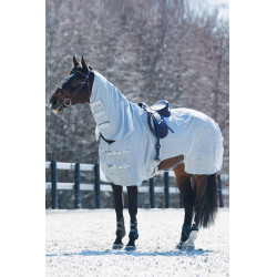 Chemise couverture anti-mouches Orleans Quarter pour travail monté Horze Gris high rise Chemise couverture anti-mouches Orleans Quarter pour travail monté Horze Gris high rise