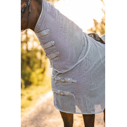 Chemise couverture anti-mouches Orleans Quarter pour travail monté Horze Gris high rise Chemise couverture anti-mouches Orleans Quarter pour travail monté Horze Gris high rise
