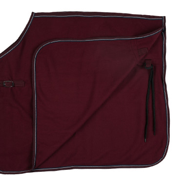 Couvre-reins couverture polaire Kiel Horze Rouge foncé