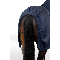 Couverture Cambridge Combo pour travail monté Horze Bleu marine foncé